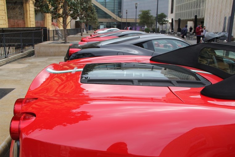 Ferrari Car Show at Beirut Souks